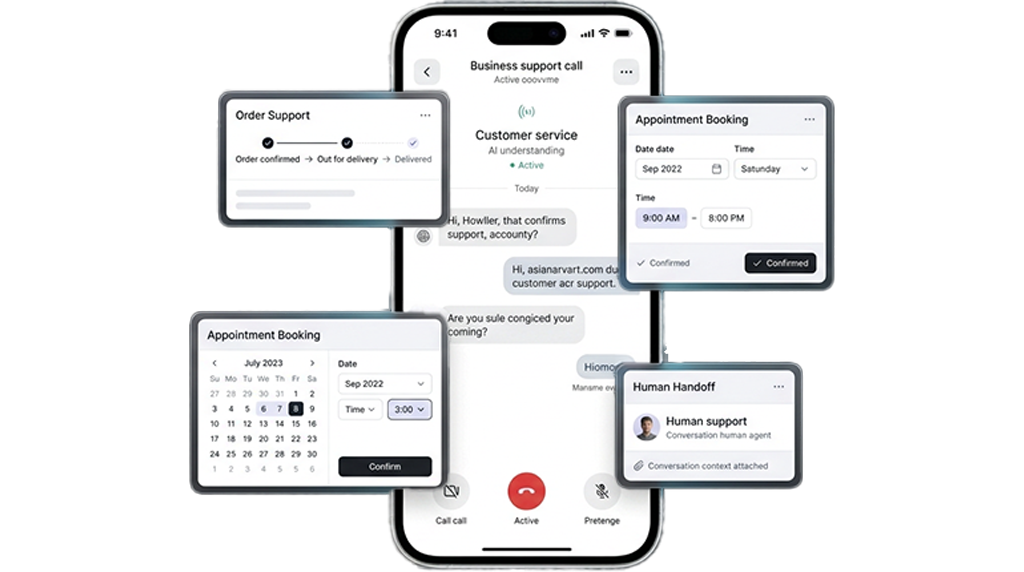 Inbound telephony and Voice AI routing
